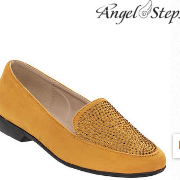 Angel Steps Wide Width Embellished Loafers - Picture 2 of 14